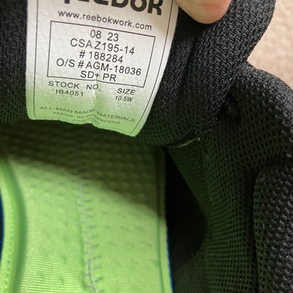 Men's sublite work SD composite toe safety CSA shoes - Picture 7 of 8